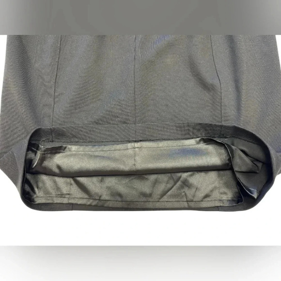 TAHARI Dress Black Short Sleeve Plus Size Midi Size 16 - Picture 7 of 11